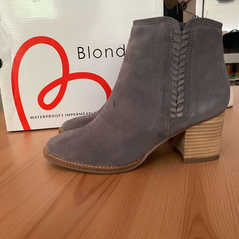 BLONDO Nina waterproof booties sz 7